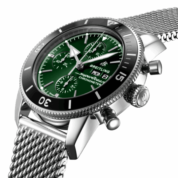 Breitling Superocean Heritage Chronograph 44 Stainless steel Green A13313121L1A1