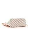 Louis Vuitton Braided Neverfull MM Damier Azur Canvas Orange Interior