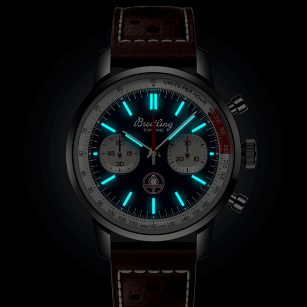 Breitling Top Time B01 Shelby Cobra Stainless steel Blue AB01763A1C1X1