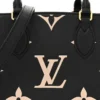 Louis Vuitton OnTheGo PM Black/Beige Giant Monogram Empreinte Leather