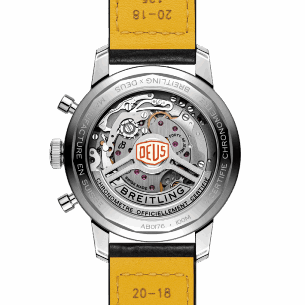 Breitling Top Time B01 Deus Stainless steel Black AB01765A1B1X1