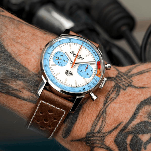 Breitling Top Time Deus Stainless steel White A233112A1A1X1
