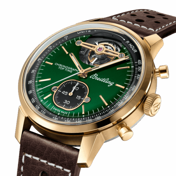 Breitling Top Time B21 Ford Mustang Bronze Green NB21251A1L1X1