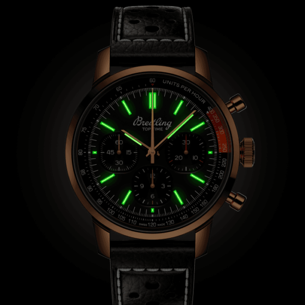 Breitling Top Time B01 18k red gold Bronze RB01761A1Q1X1
