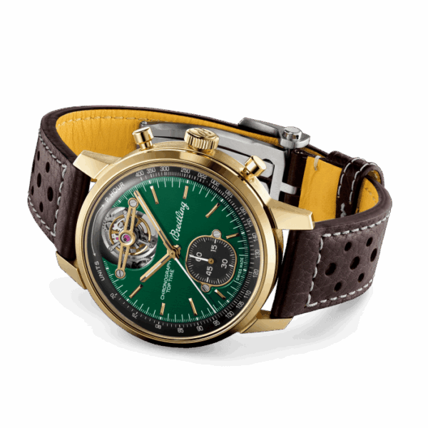 Breitling Top Time B21 Ford Mustang Bronze Green NB21251A1L1X1